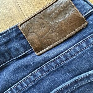 Naked & Famous Denim Blue Straight Leg Jeans
